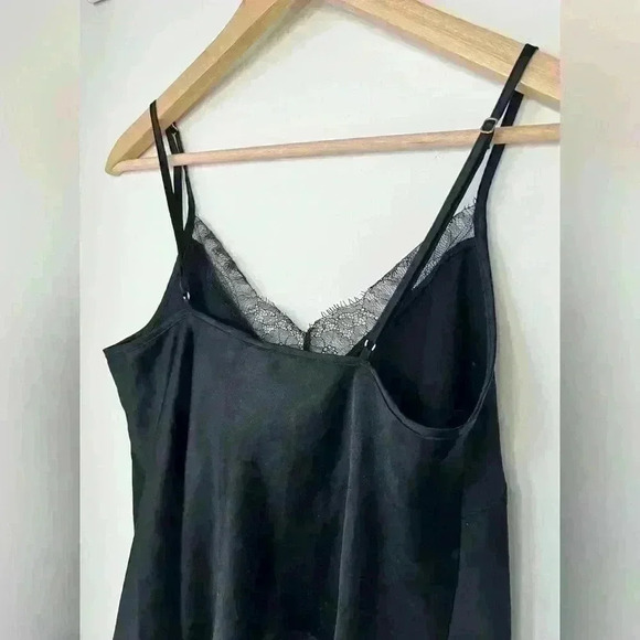 Victoria’s Secret Womens Black Lace Cami Shorts Babydoll Romantic  Set Small - Picture 11 of 15